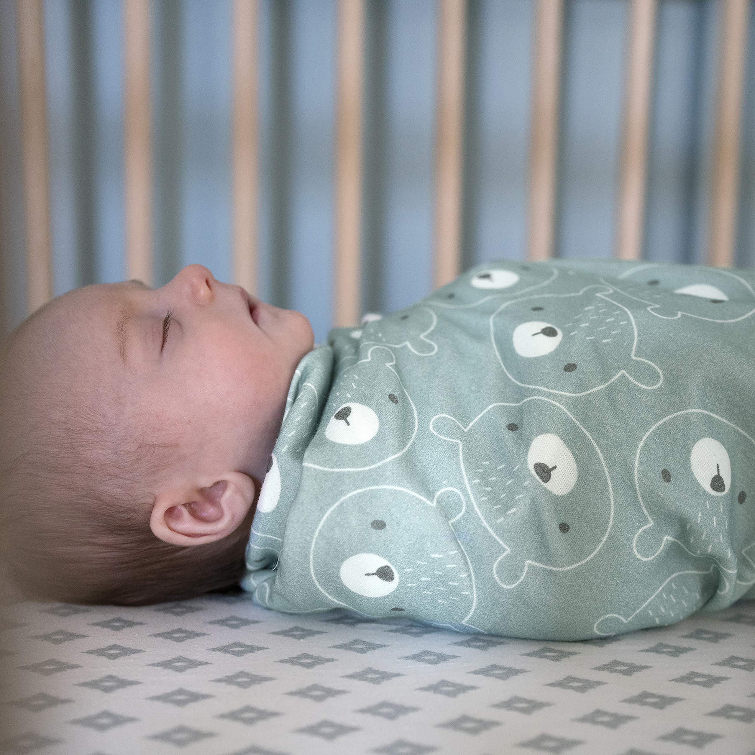 Ingenuity Naps & Nights 2-Pack Multi-Use Infant Swaddle Blanket Set - Kodi - Image 6