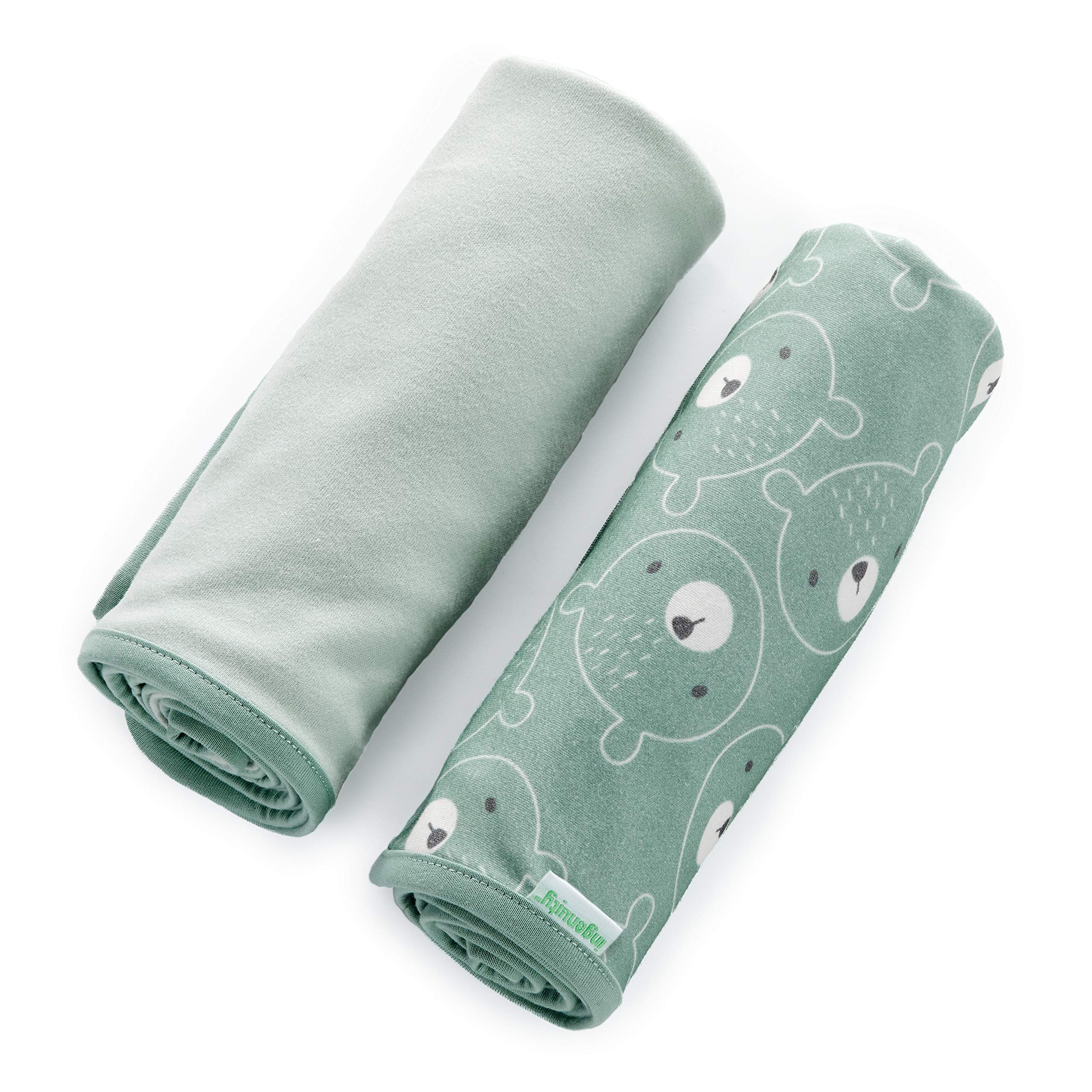 Ingenuity Naps & Nights 2-Pack Multi-Use Infant Swaddle Blanket Set - Kodi - Image 7