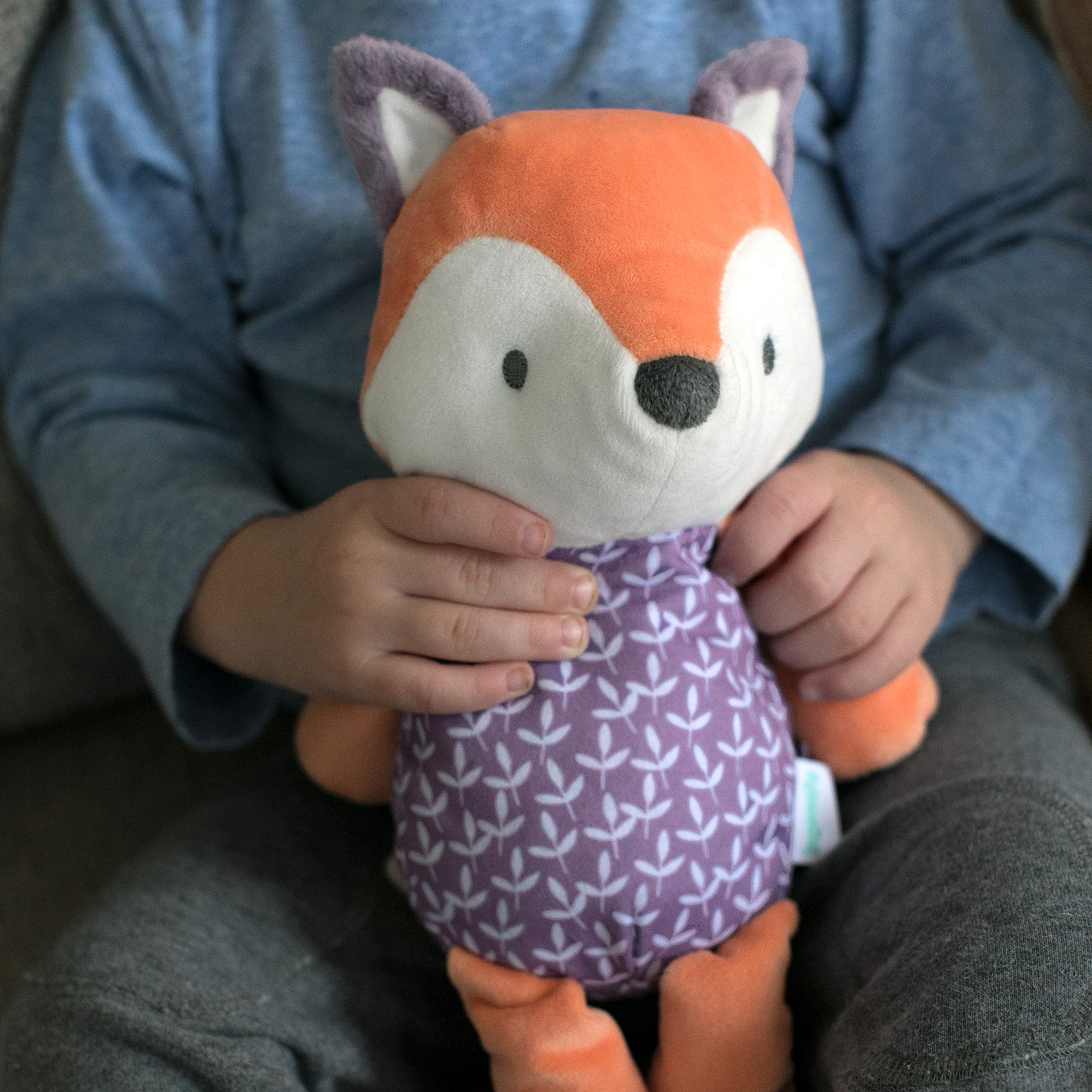 Ingenuity Premium Soft Plush Stuffed Animal Toy - Kitt The Fox, Ages Newborn and up - Image 4